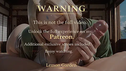 Tsunades geheime Mission: Sexuell alle Dorfbewohner zu befriedigen. 3D-hentai-AI-generierter anime-porno