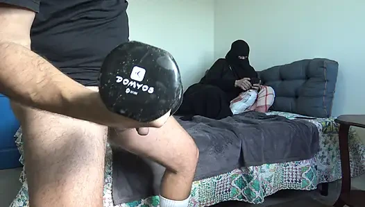 Muslim Stepmom Was Shocked When I Flashed My Big Cock In Front Of Her