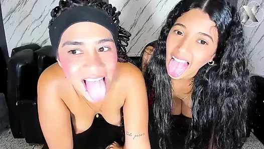 Thick Cock on My Lips - I Squeeze and Suck