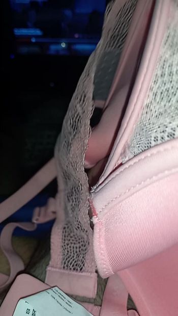 Cum in the bra from my wife