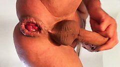 impressive anal dilatation after harsh insertion