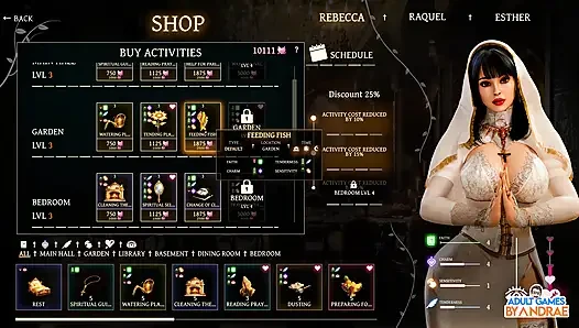 Sisters in sin gameplay teil 10 – Lust versucht, vertrauen mit Raquel wieder aufzubauen