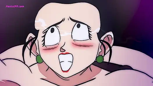 Chi-Chi nahm drei schwänze - in ihren mund, in ihre muschi, in ihren arsch. Alles auf einmal (Cartoon)