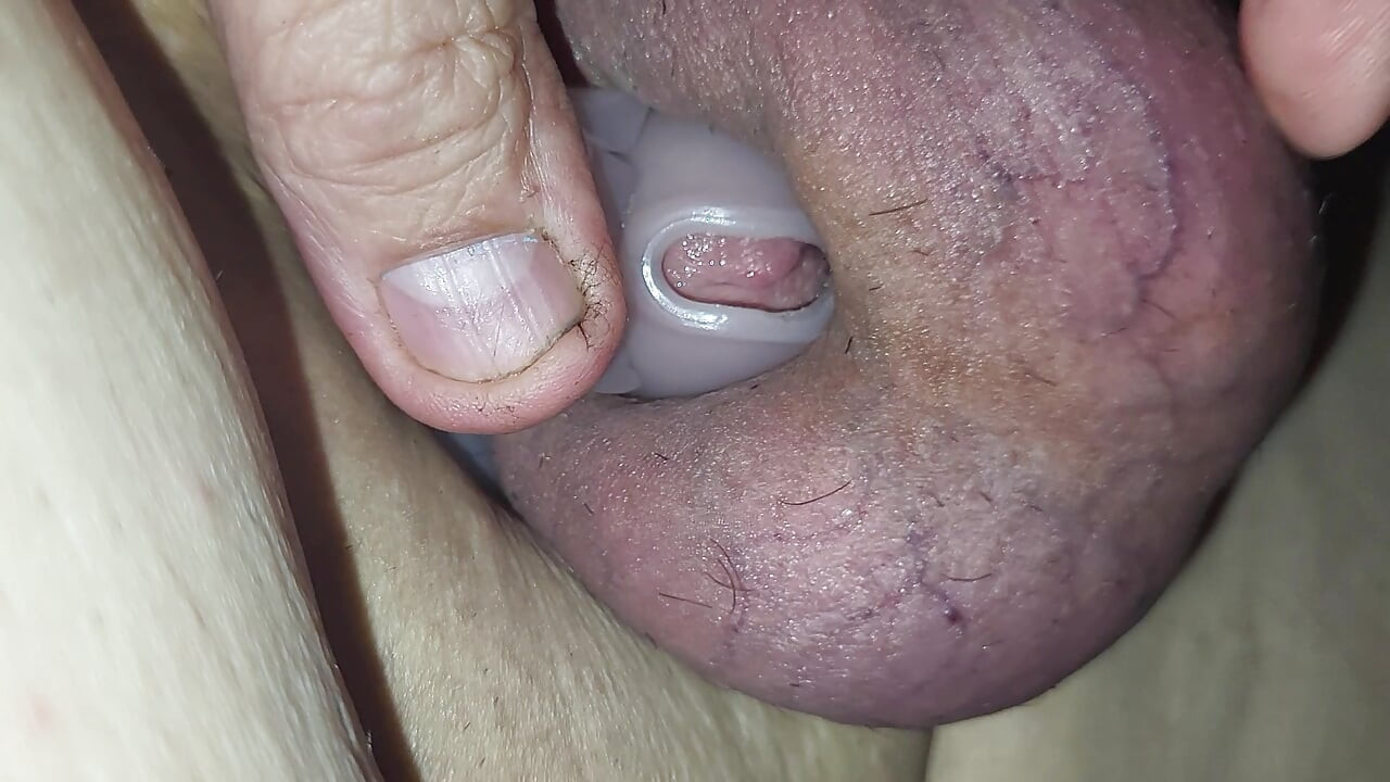 Sissy plaps with black dildo