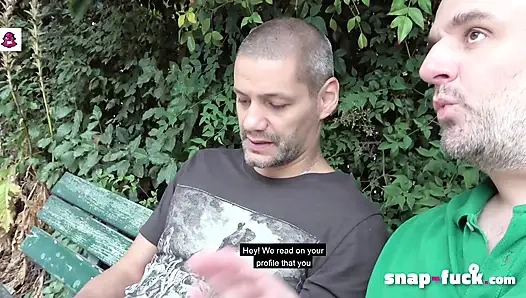 Fransa'dan 46 dakikalık ateşli üçlü seks