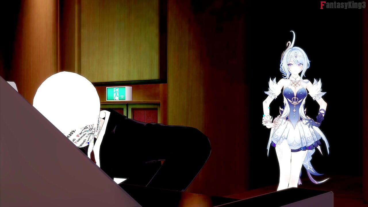 Odette sexy dancer sucks her pianist - Genshin Impact