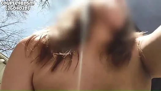 Hot MILF Outdoor Doggystyle Fuck (260422D)
