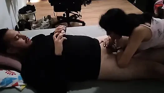 Excited Young Woman Rides Her Neighbor's Cock Out of Revenge for Her Ex-boyfriend