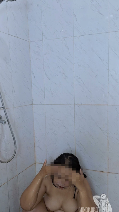 Naughty Civil Servant Trims Her Bush While Bathing Before Cheating With Her New Supervisor - Minokiiko | Clip 1