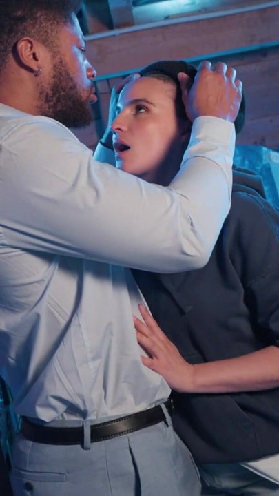 Dane Jones Cheeky thief Gigi Max sucks and rides big black cock hot hardcore interracial sex | Clip 2
