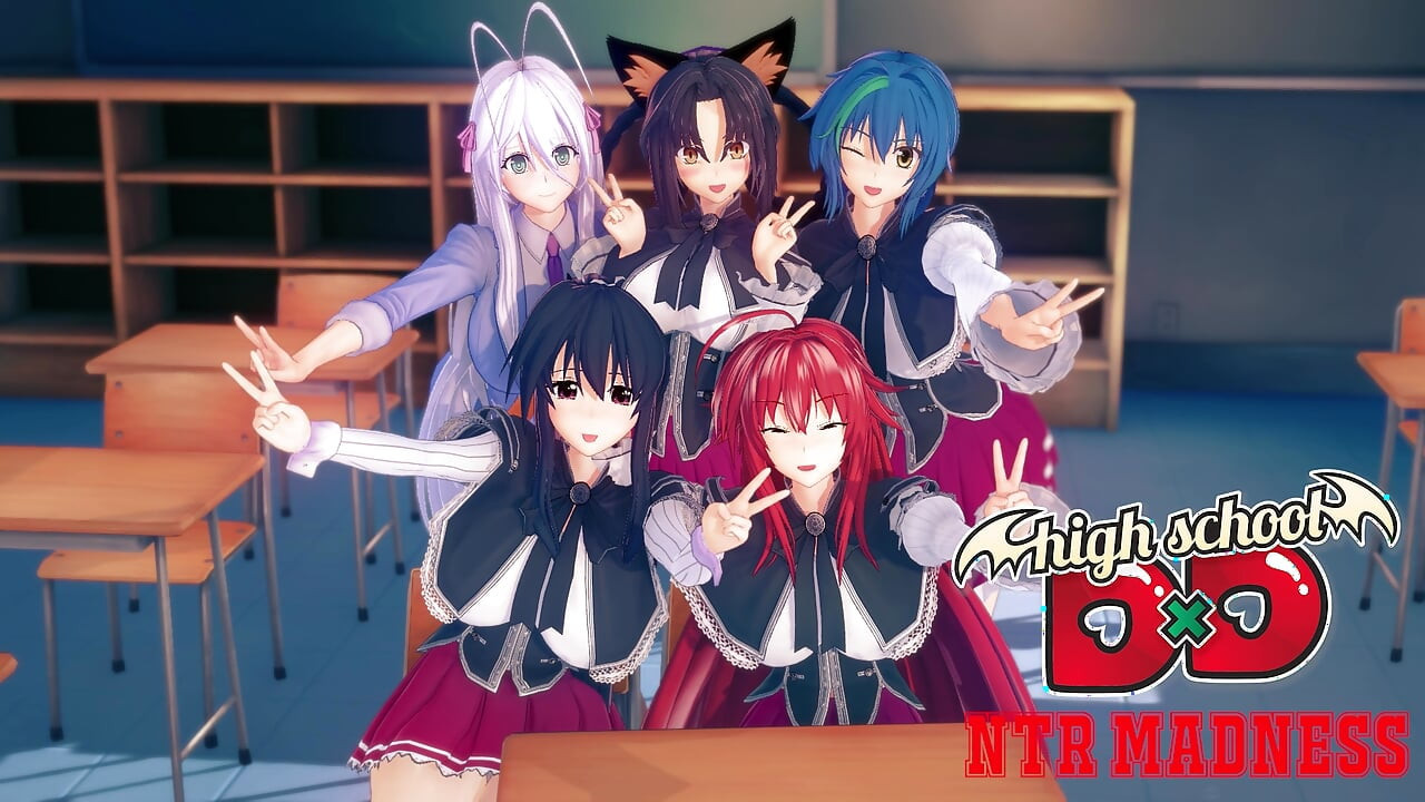 Rossweisse almost catch me fucking Akeno - DXD NTR Madness Series