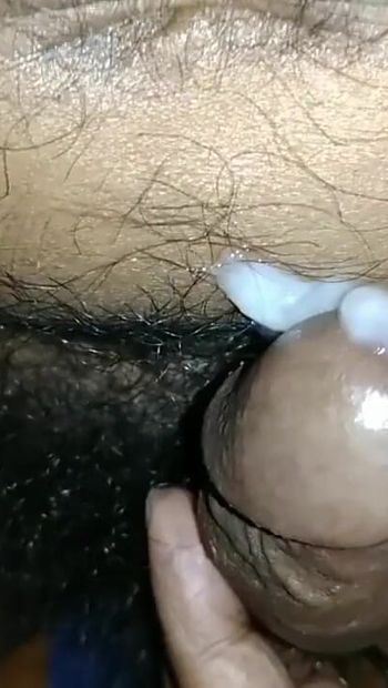 MALE PERFORMER SHAKING MASSAGES BIG BLACK COCK TO UNLOAD THE FRESH CREAMY JUICY BUTTERY DELICIOUS WHITE CUM