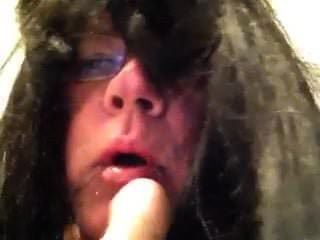 Sucking dildo