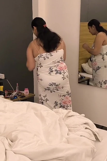 Desi Girl Puja Baby Take Morning Shower
