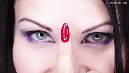 Mesmerizing red nails