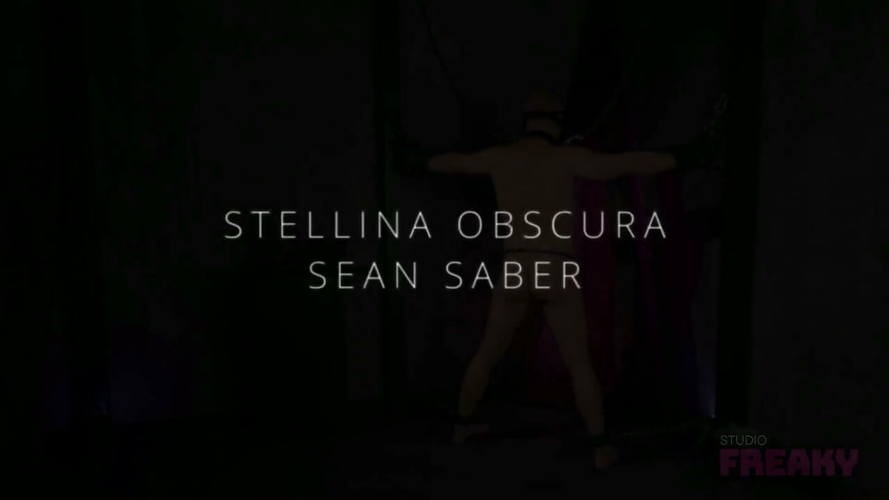 Chained in Bondage Femdom Pegging in Chastity & Bondage with Mistress Stellina Obscura