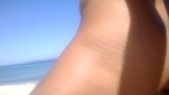 Hora do creme na praia, baía de Alcudia, Maiorca
