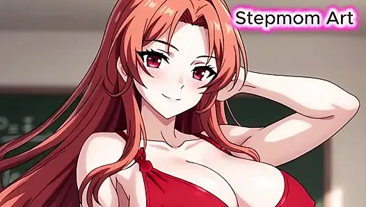 JOI Stepmom Hot Teacher Self Pleasure - Come with me 100% You'll cum - Dirty Talk