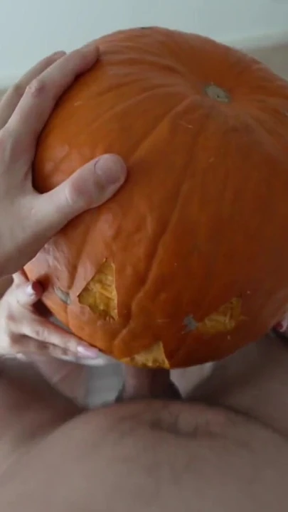 stepsister didn't expect the Halloween pumpkin game to go wrong | Clip 1
