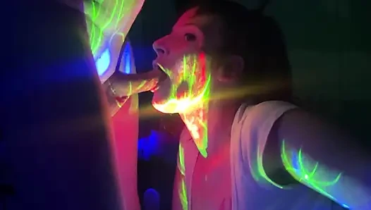 Bedroom Rave with Sissy Long Legs