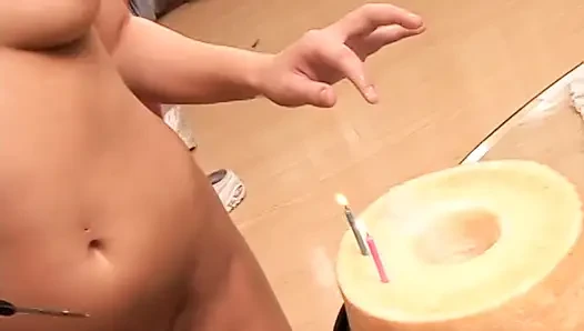 Big Dick Pleasures This Beautiful Stunning Young Blonde Cum Slut in All Holes