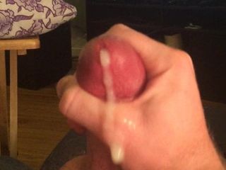 Pink dick shooting huge load