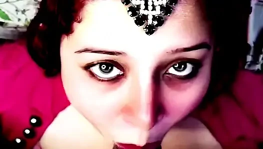 Hintli Bengalli güzel mavi gözlü evli kadın ofis patronuyla