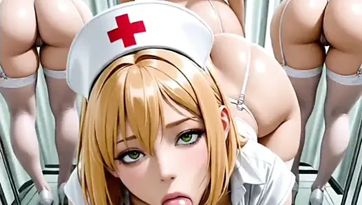 Anime Hentai - dengan wanita di rumah sakit