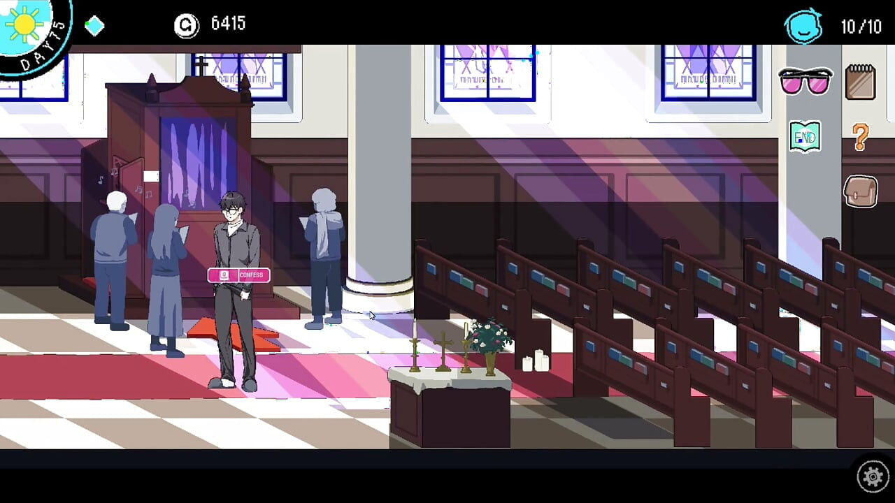 Hentai Game - Church Hentai Sex Scenes (Rika The Lewd Nun Heroine) - The Censor