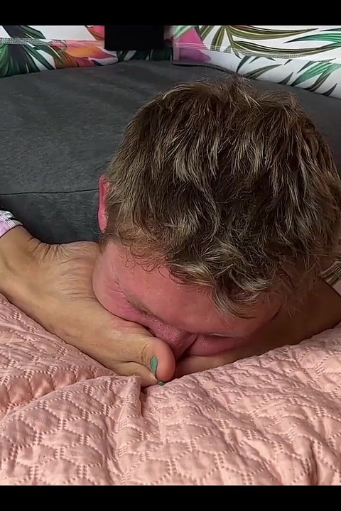 Cruel Foot Domination by Asian Feet in Wrestling Hold
