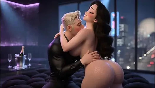 From Chubby & Ignored to Curvy Cock Tease-Ep5  A wife meets strangers at a nightclub and ignores husband.