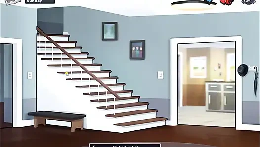 Summertime Saga - Maria got spanked by the nun