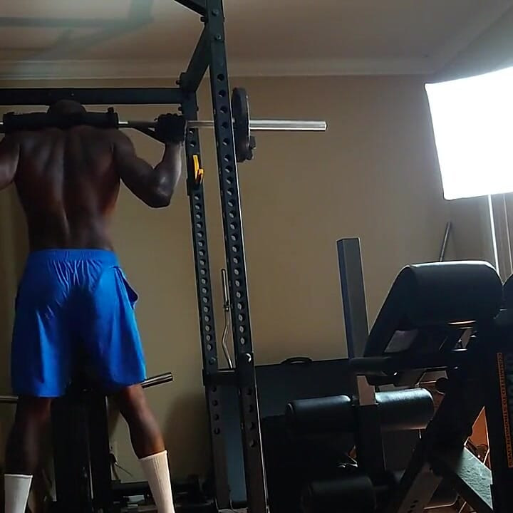 Hallelujah Johnson - Barbell Squats