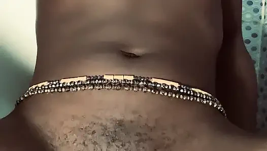 Hot ebony babe browngurl234 enjoys solo moment in the bathroom