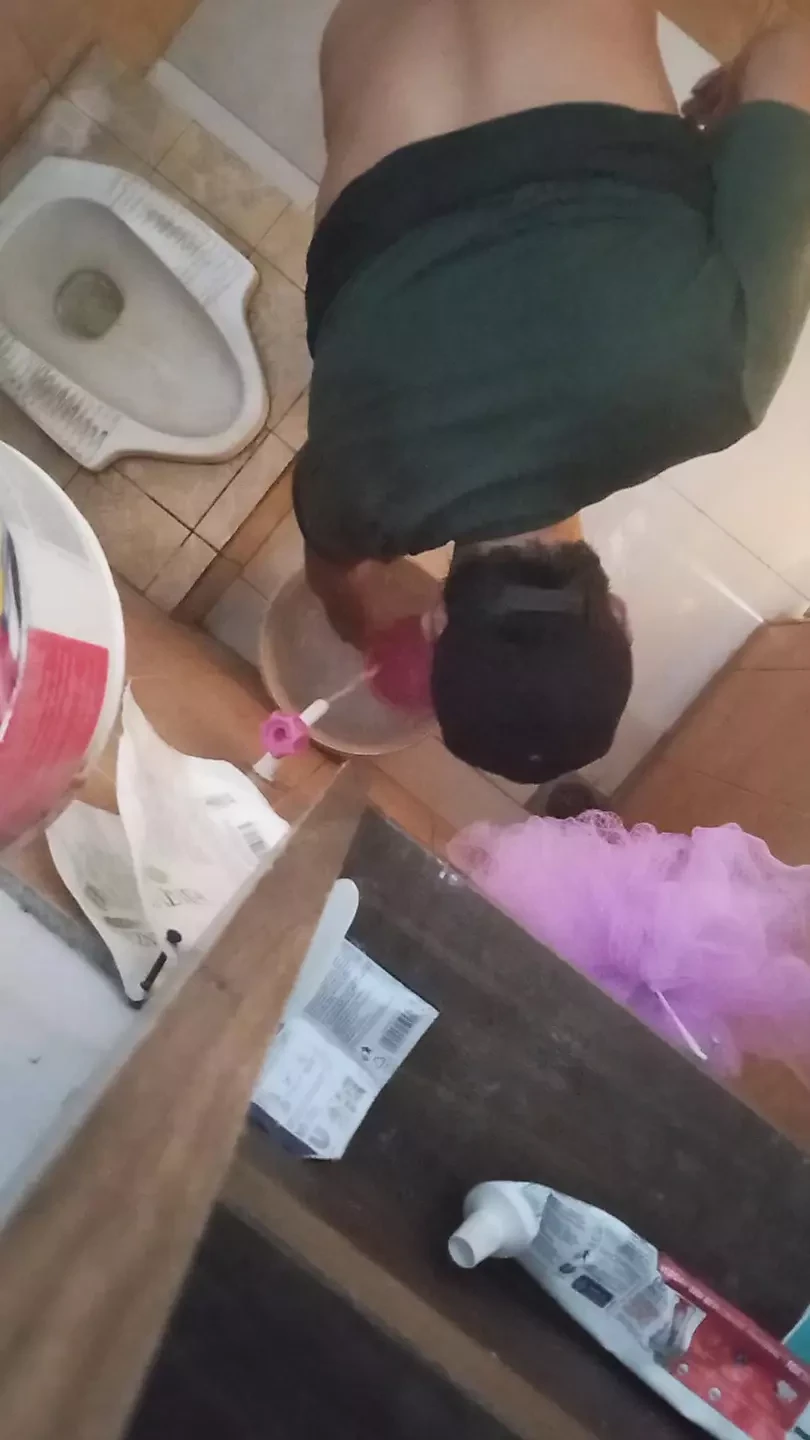 saya melakukanya lagi