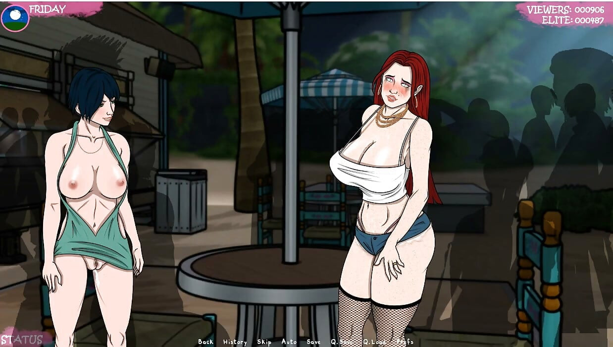 Lust town - gameplay - roleplay - amanda bekerja di bar dan mengekspos dirinya sendiri