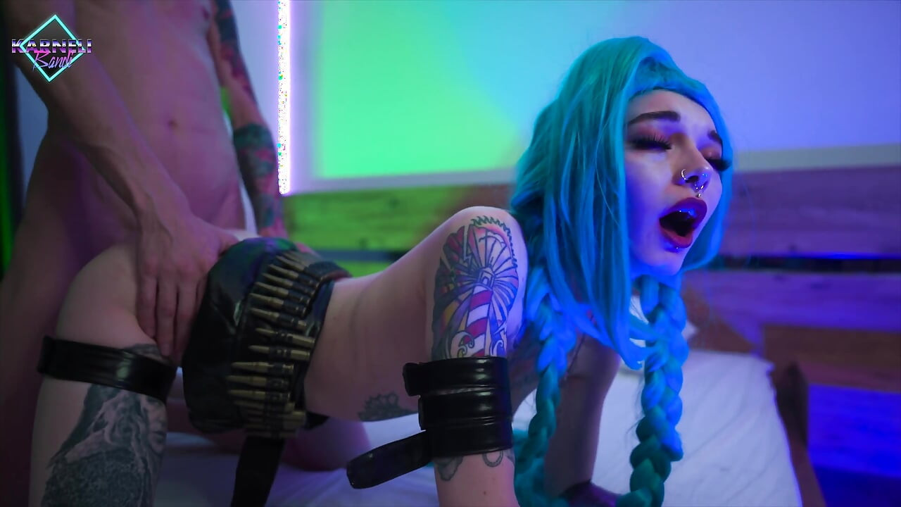 Slutty Jinx deep anal and sweet moans. Karneli Bandi