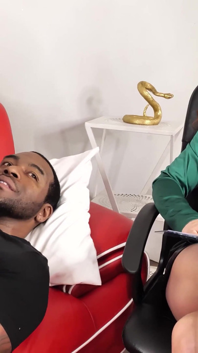 Redhead Aussie Therapist Worships Rome Majors Big Black Cock