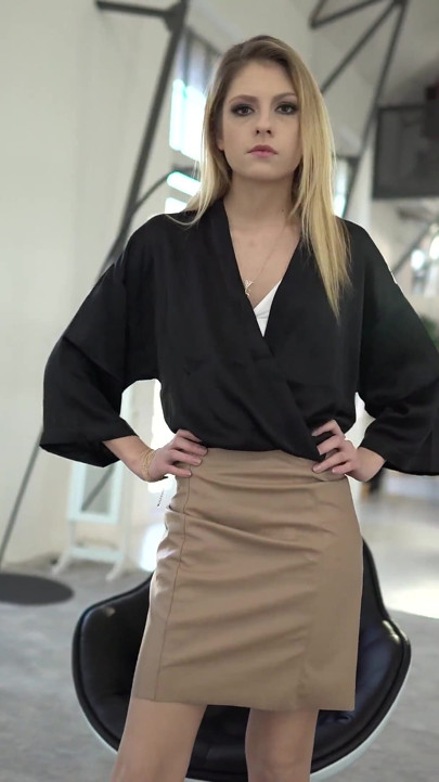 Itspov - sıska götlü fahişe Rebecca Volpetti'yi son kez sikiyor