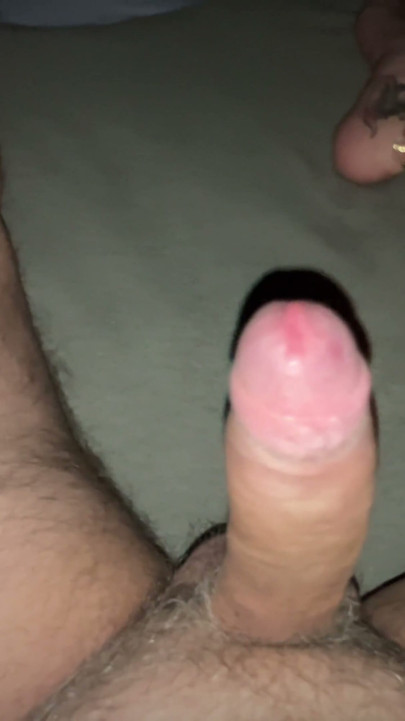 Man edging listening to neighbor having sex at night - Precum play and beautiful cumshot | Clip 1