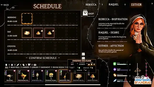 Геймплей сестры в грехе, часть 7 - Растущие позывы Rebecca