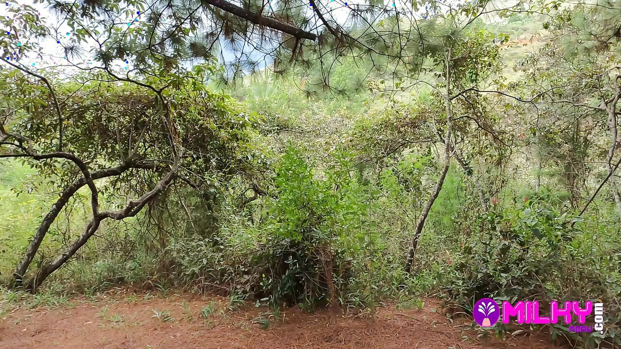 Offering Cash to Sexy Girl in the Forest in Exchange for Sex - Salome Gil