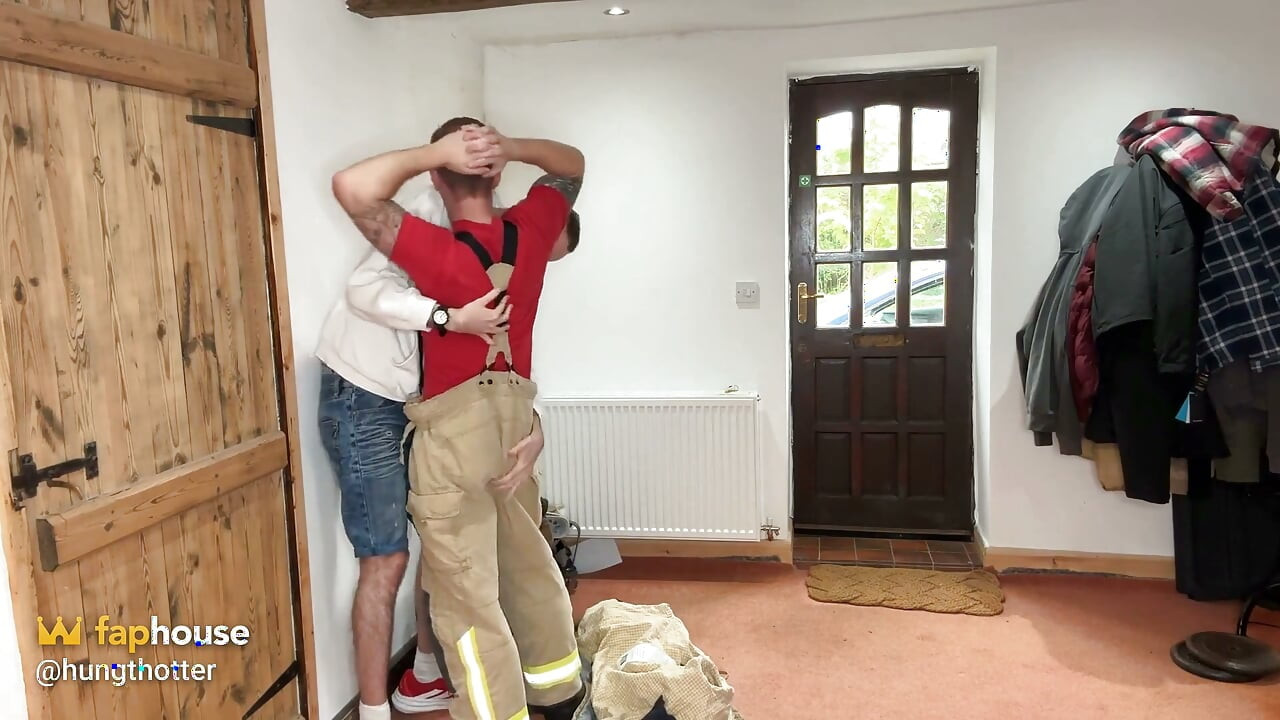 Picked My Fireman Stepdad up From Work and He Fucked Me All Over the House
