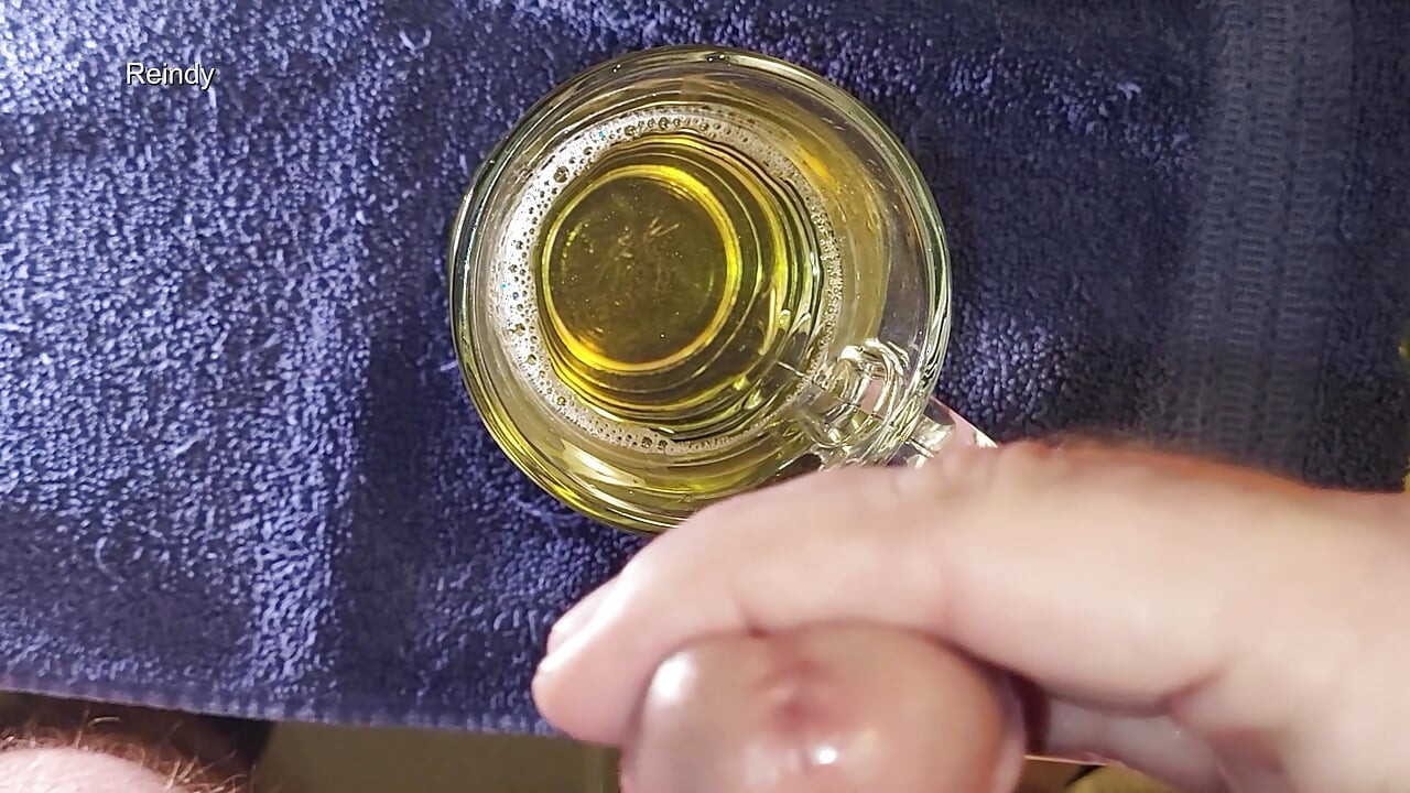 Cum in My Piss, 2 Angles with Slow Motion, Ca2026