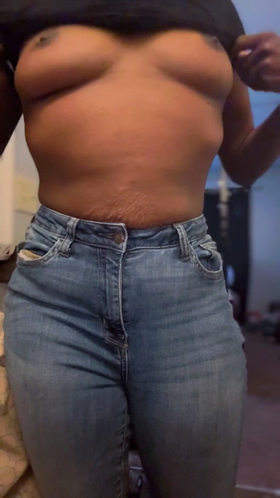 Hard nipples...decided not to wear a bra to work so I could feel on them all day
