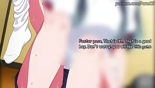 Akane Kurokawa makes you orgasm hard with her feet (Censored JOI)