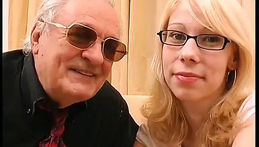 Cute blonde teen gets punish by hard dicks