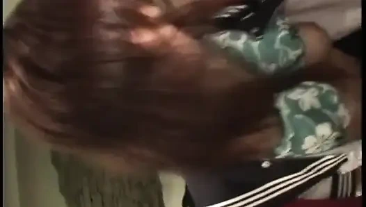 Грудастая девушка наслаждается жестким хуем