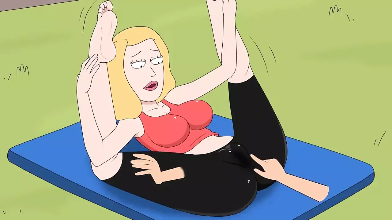 Rick और morty - एक तरह से वापस घर - सेक्स दृश्य केवल - भाग 37 Beth योग हस्तमैथुन Loveskysanx द्वारा