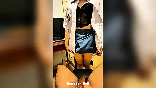 POV des 18+ highschool mädchens: erster blowjob mit meinem großen schwanz